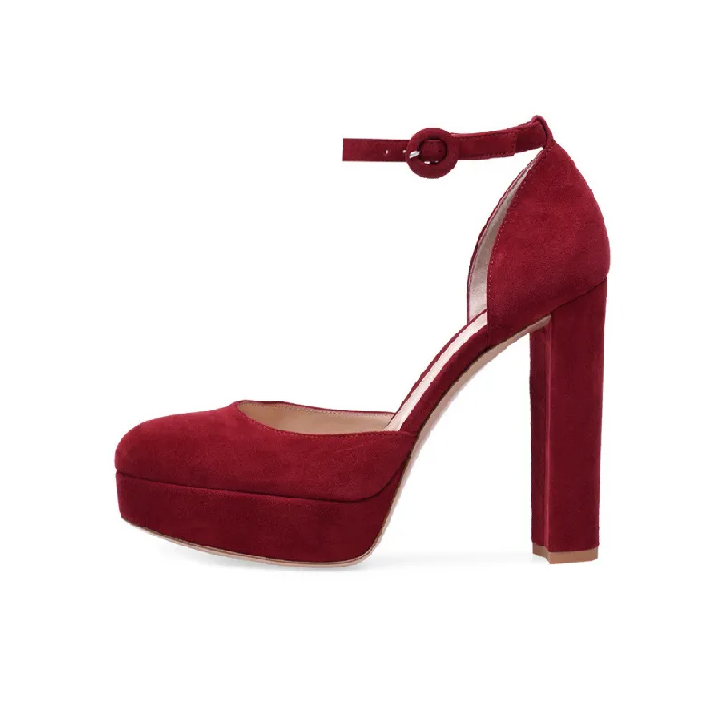 Fashionable Waterproof High Heels-0