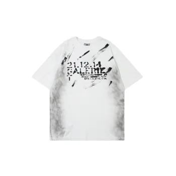 Casual Loose Combed Cotton T-Shirt