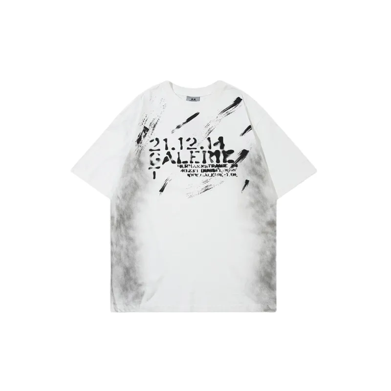 Casual Loose Combed Cotton T-Shirt-4