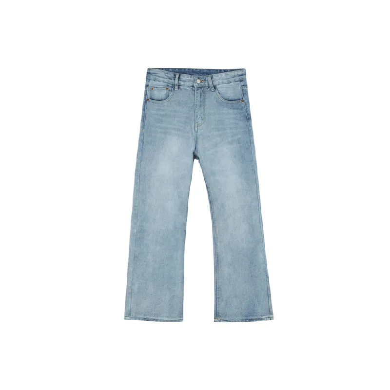 Fashion Plain Jeans-8