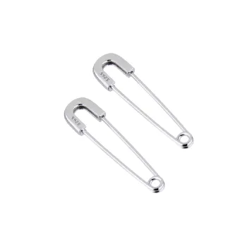 S925 Sterling Silver Pin Clasp Earrings