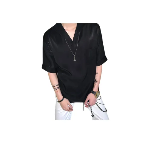 Yuppie Style Half-Sleeved Shirt