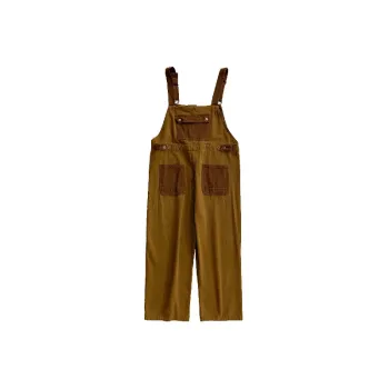 Trendy Casual Cotton Blended Fabric Overall