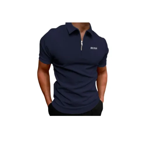 Casual Zipper Polo