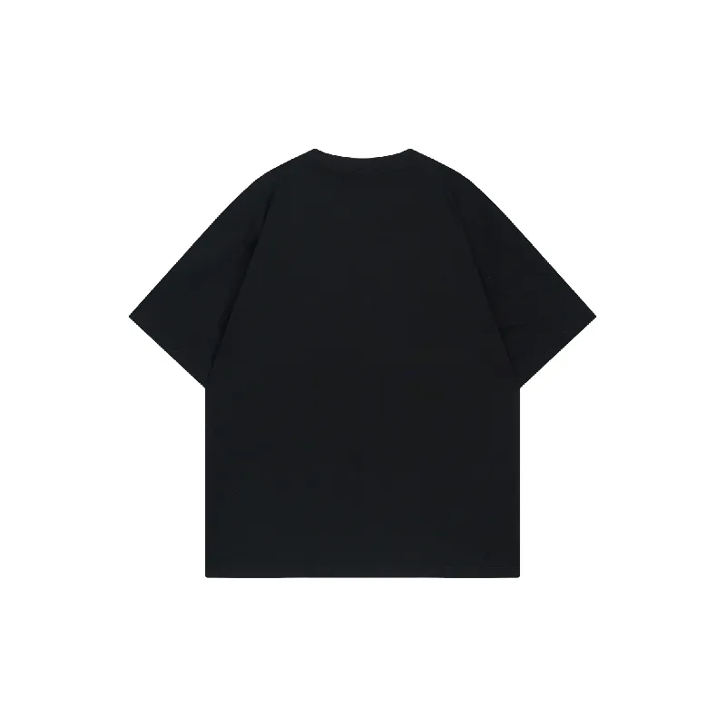 Fashionable Embroidery Cotton T Shirt Unisex-1