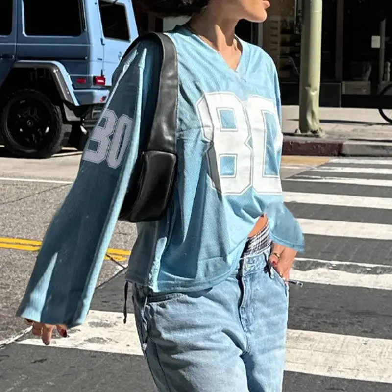 Cool Contrast Color Sweatshirt-3
