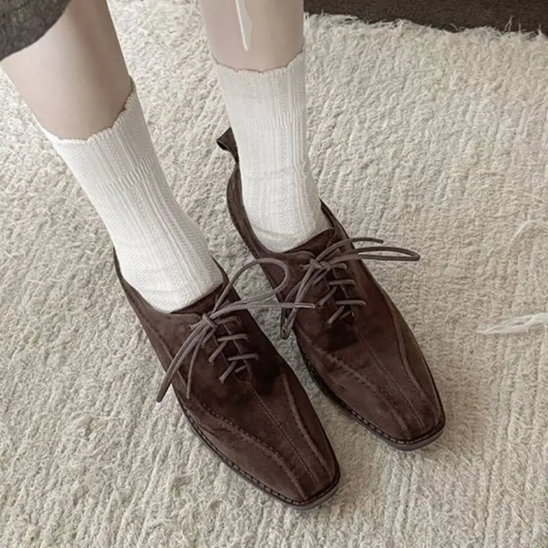 Retro Strappy High Heels-7