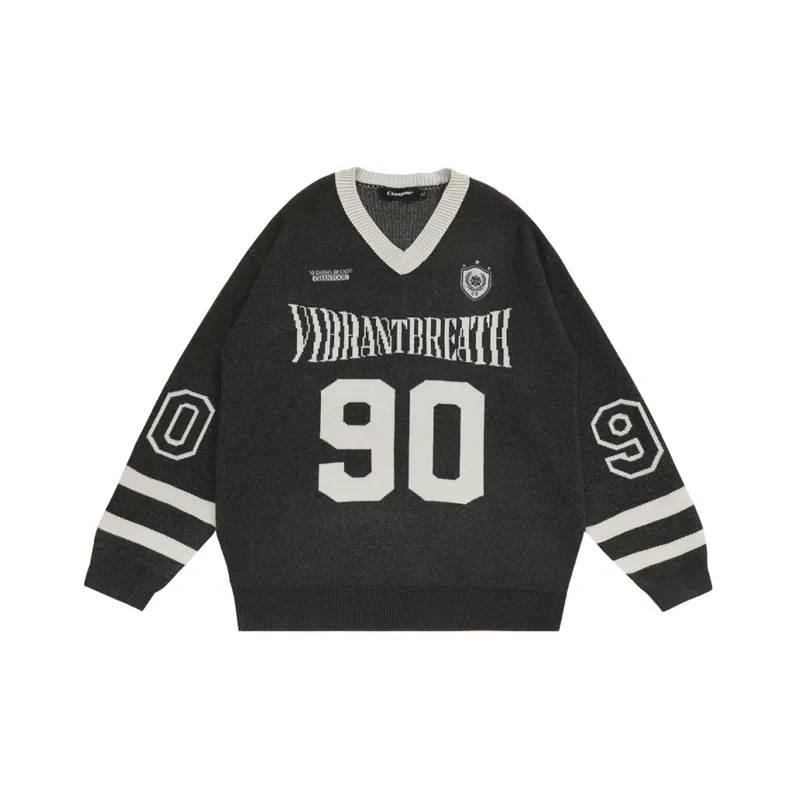 Casual Sporty Blended Synthetic Fabrics Sweater-2