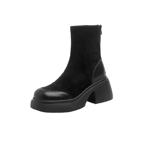 Retro Warm Ankle Boots