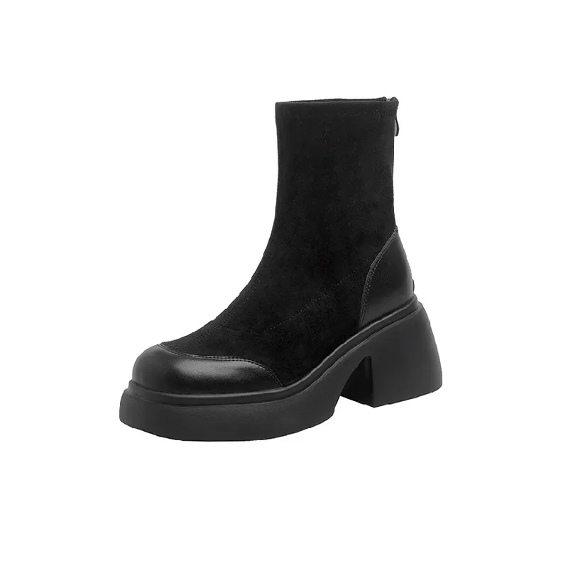 Retro Warm Ankle Boots-2