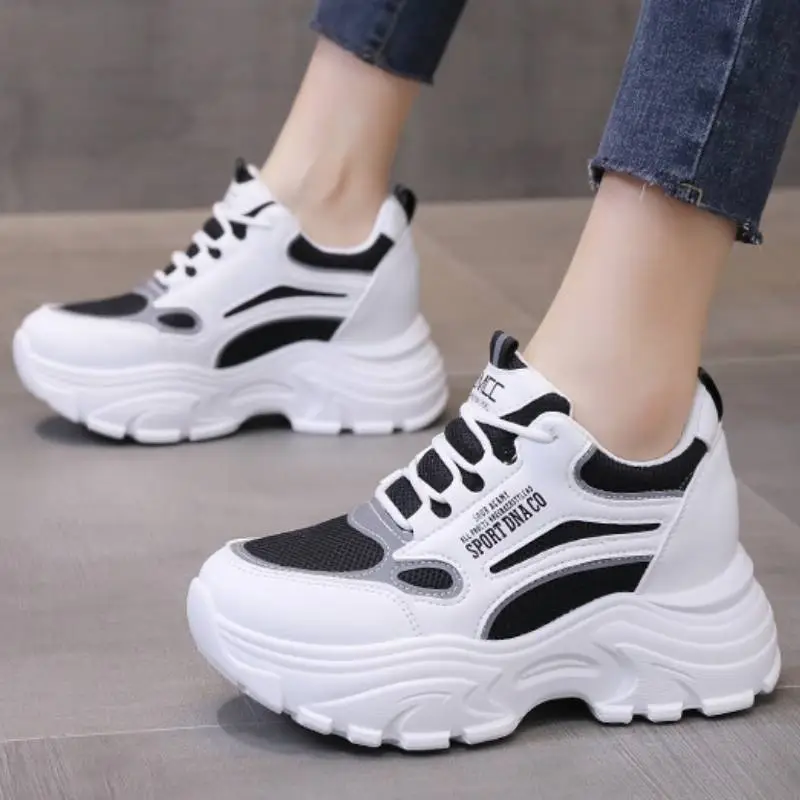 Casual Breathable Chunky Sneakers-9