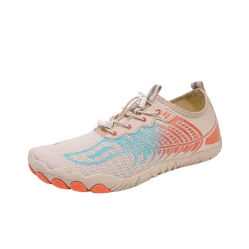 Funky Retro Rock Climbing Shoes