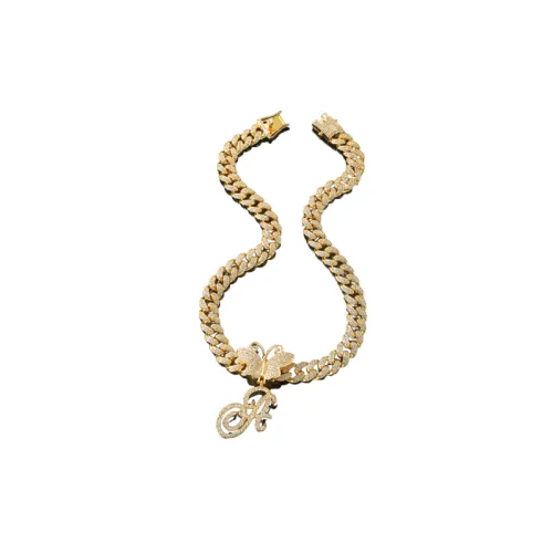 Diamond Butterfly Pendant Necklace