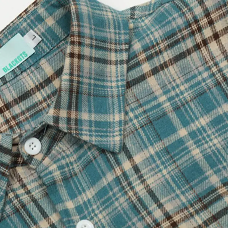 Fashionable Simple Cotton Shirt Unisex-3