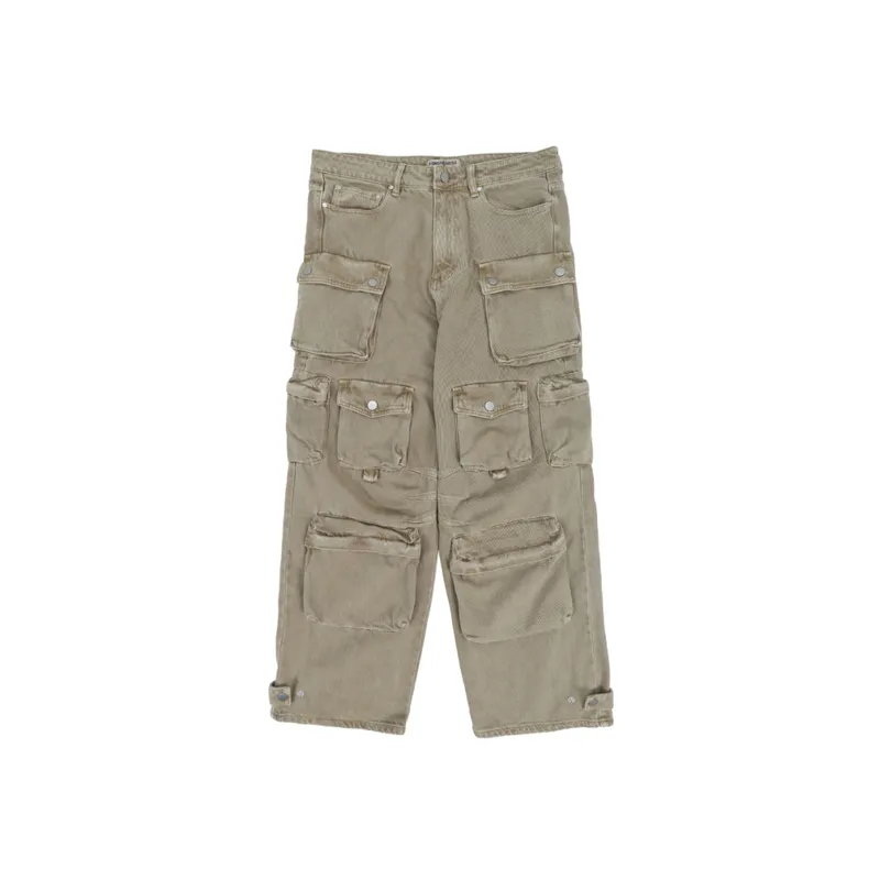 Retro Fashion Brand Casual Pants-4
