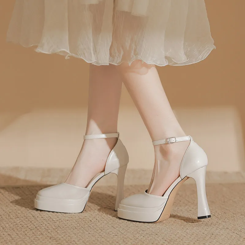 Sexy Waterproof Mary Jane Shoes-1