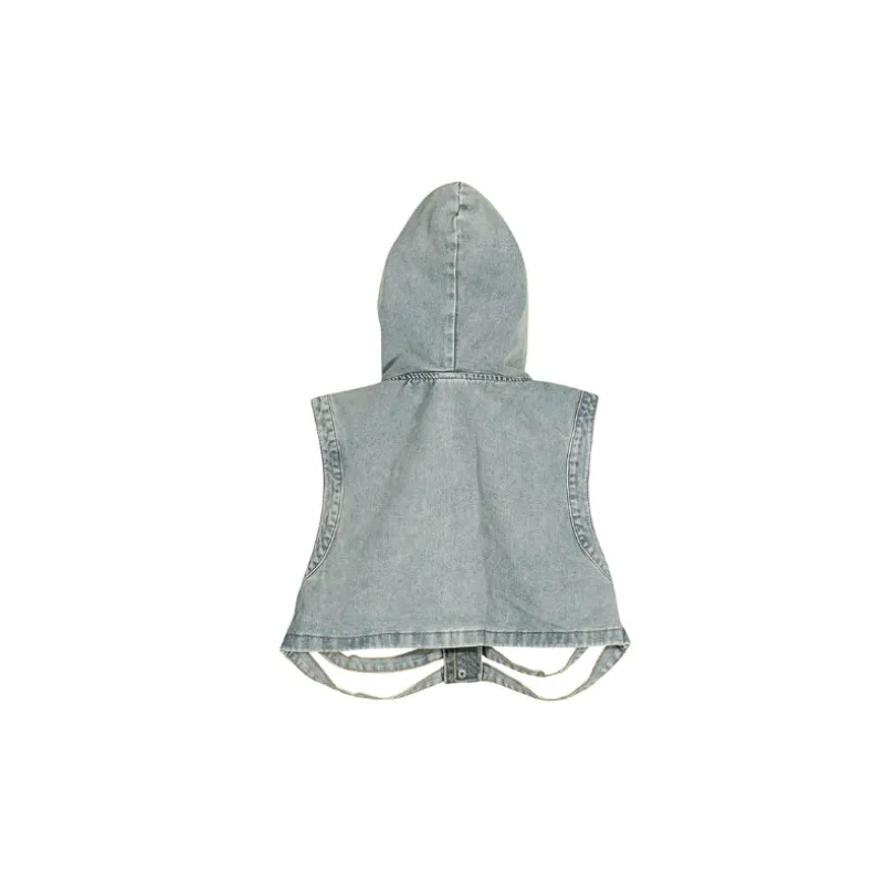 Loose Zipper Vest-1