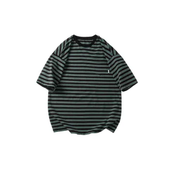 Retro Casual Cotton Blended Fabric T Shirt