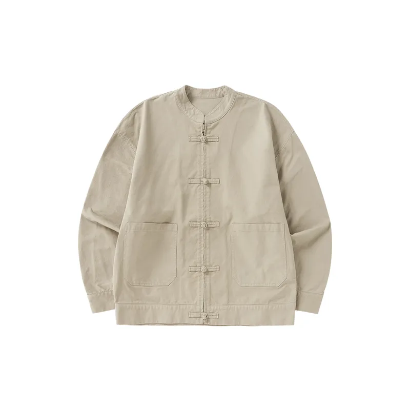 Plain Loose Jacket-4