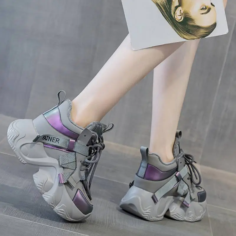 Casual Fashionable Chunky Sneakers-2