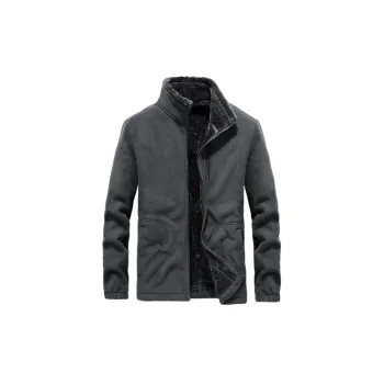 Casual Loose Blended Synthetic Fabrics Velvet Jacket