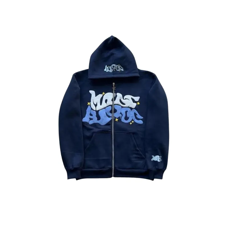 New Hooded Zipper Sweatshirt-1