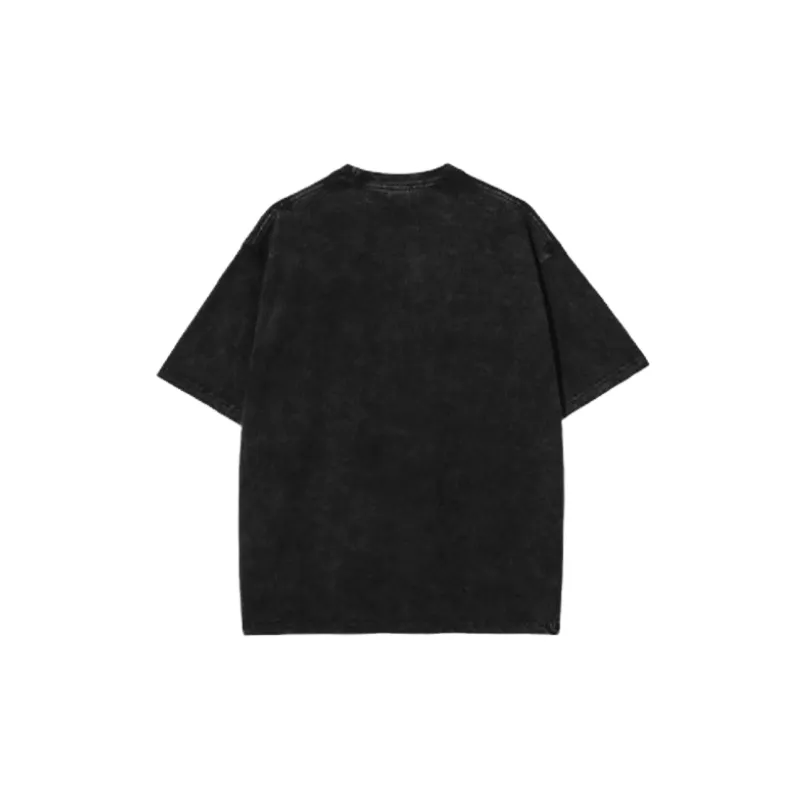 Trendy Loose 100% Cotton T Shirt-1