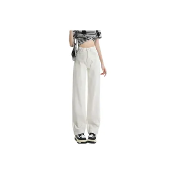 Loose Straight Leg Jeans Women