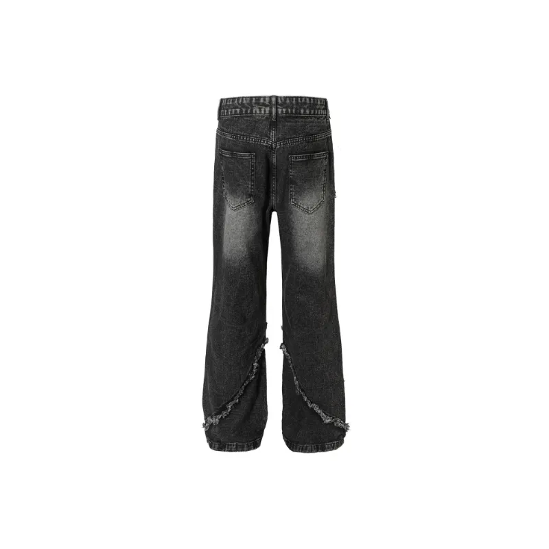 Fashionable Simple Jeans-1