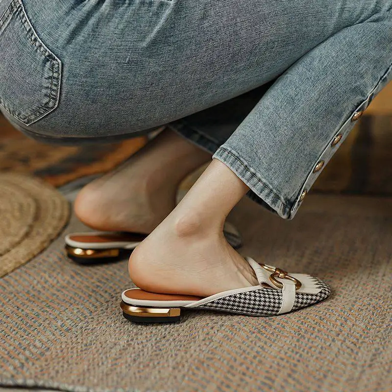 Retro Simple Mules-5