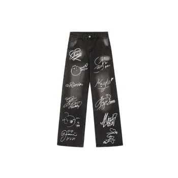 Printed Nostalgic Jeans