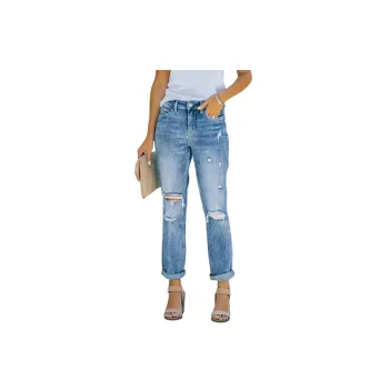 Fashionable Simple Jeans Women