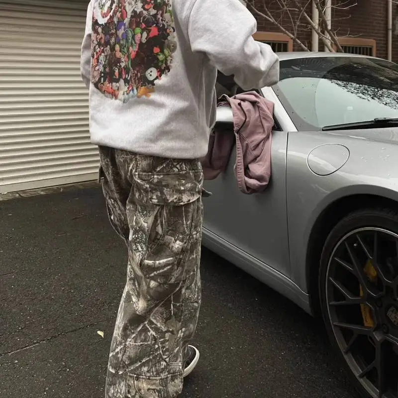 Casual Loose Cargo Pants-2
