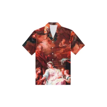 Breathable Digital Printing Casual Shirt