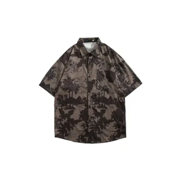 Retro Loose Polyester Shirt
