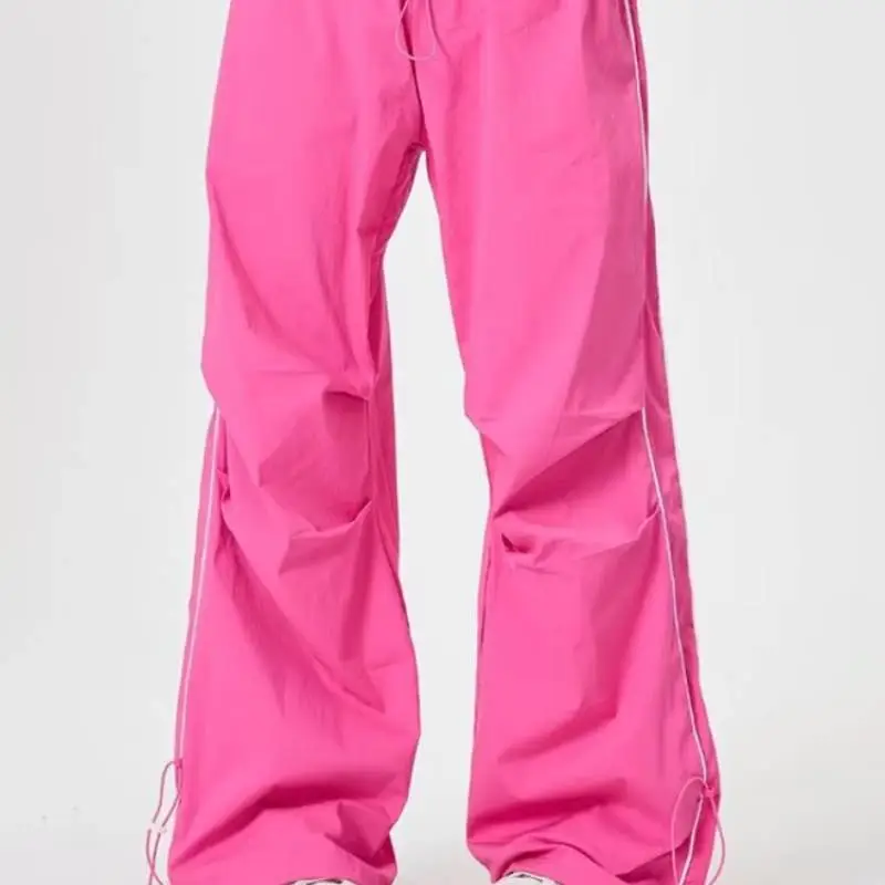 Fashionable Striped Hard Shell Pants-5
