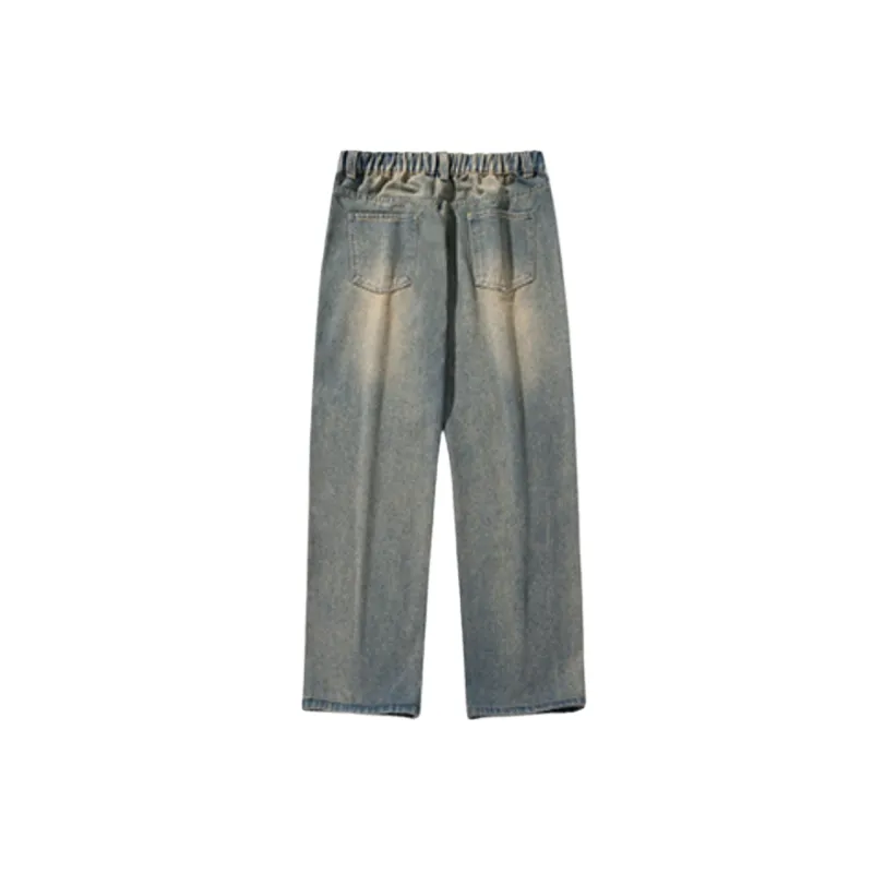 Retro Washed Jeans-5