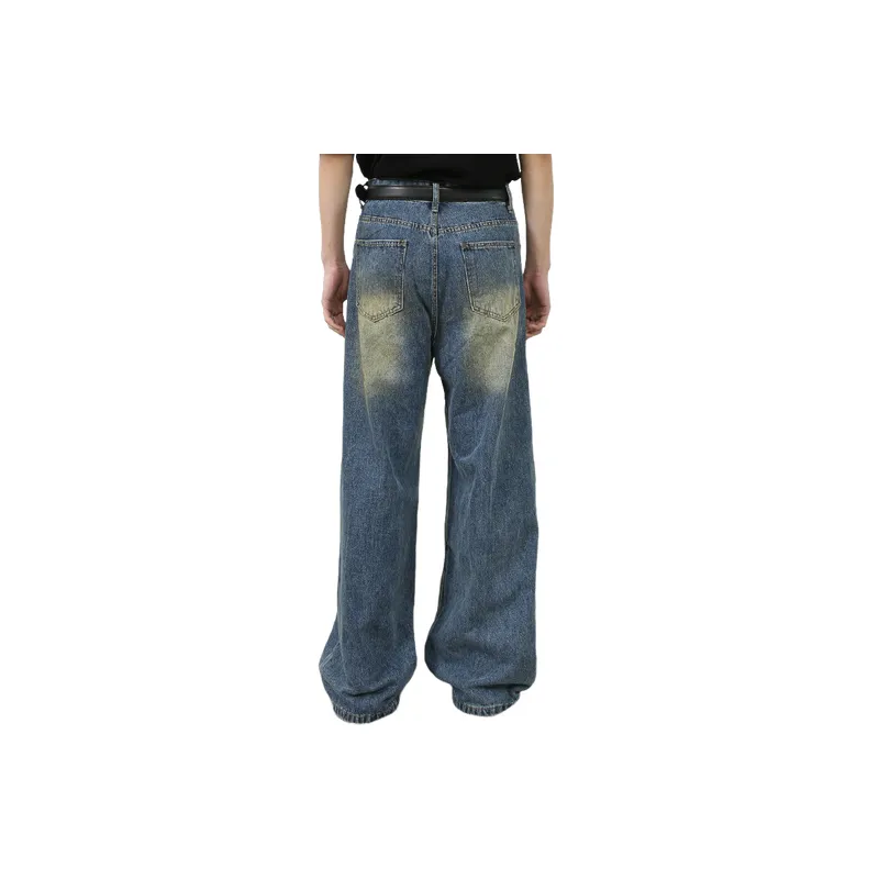 Loose Straight Leg Jeans-2