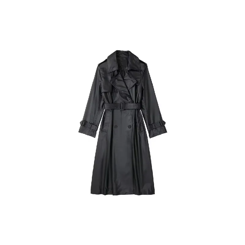 Casual Loose Trench Coat Women-0