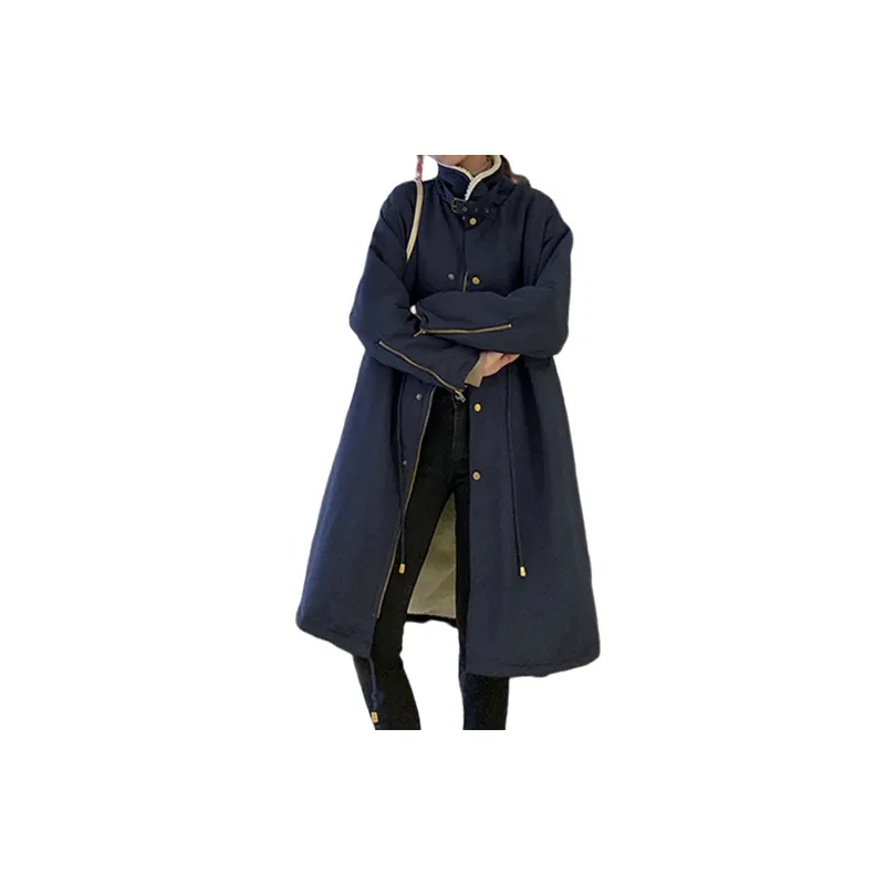 Loose Warming Quilted Jacket-7