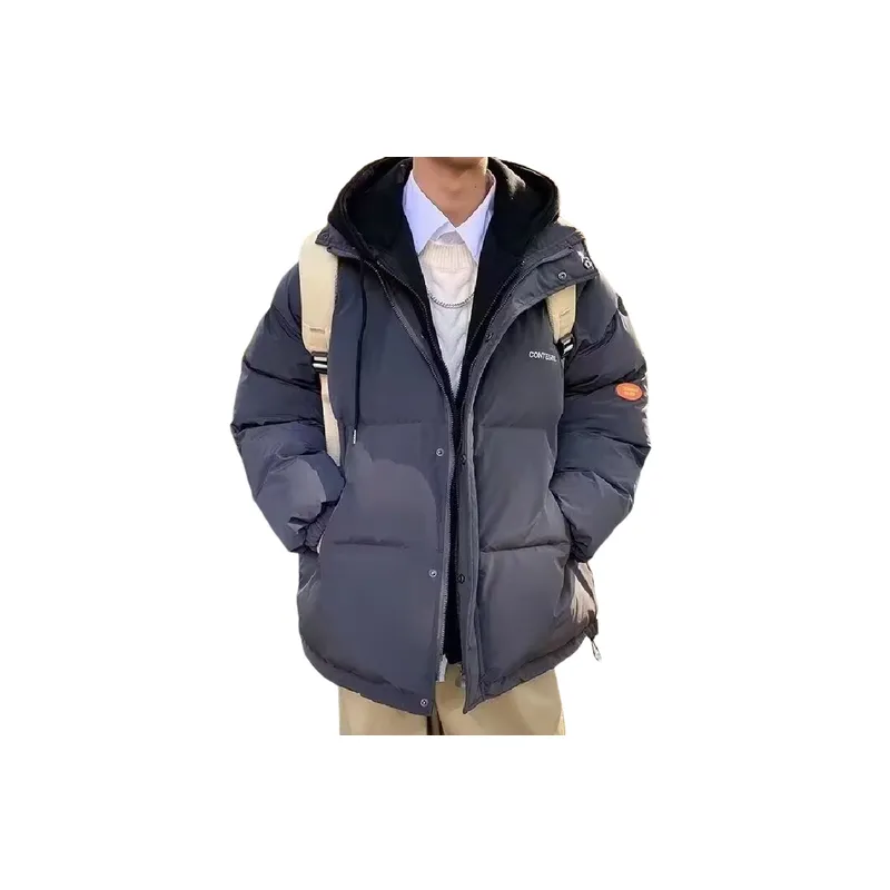 Simple Casual Quilted Jacket-6
