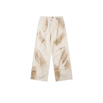 Tide Splash Ink Graffiti Casual Pants