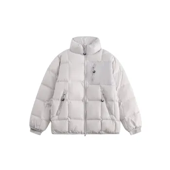 Basics Simple White Duck Down Jacket