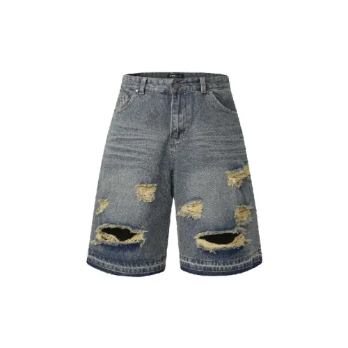 Street Loose Denim Shorts
