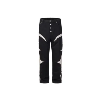 Trendy Washed Embroidered Jeans