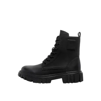 Retro Zipper Martin Boot
