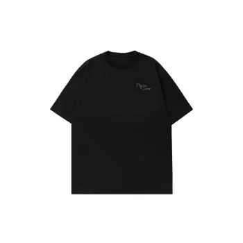 Loose Letter 100% Cotton T Shirt