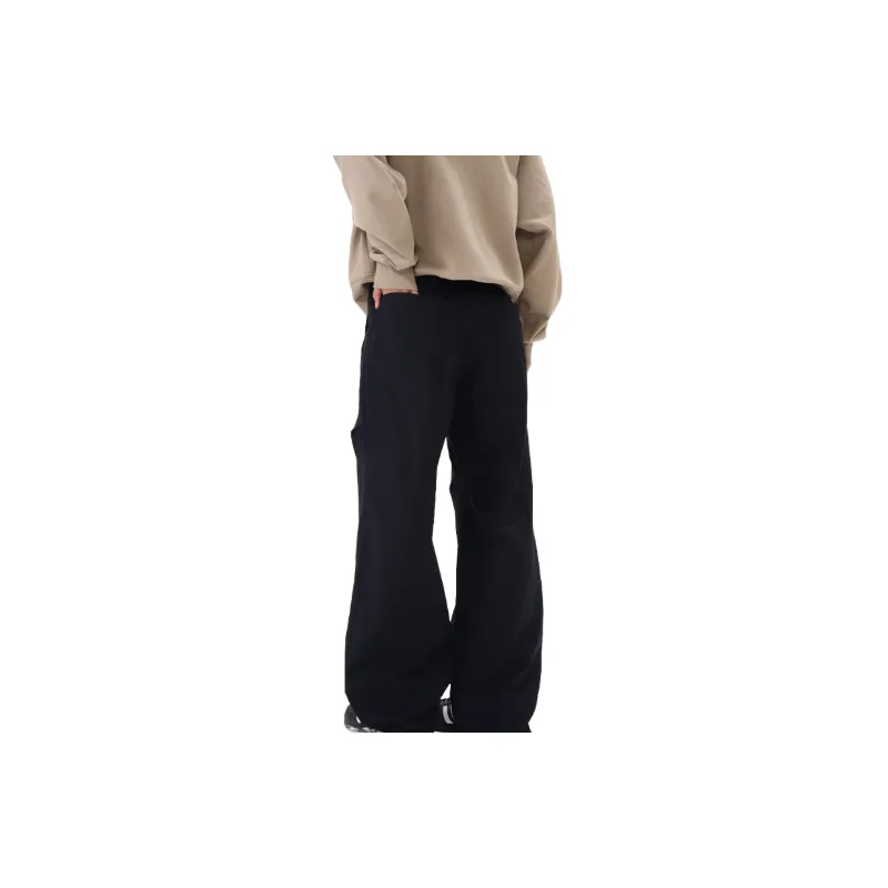 Casual Loose Cotton Cargo Pants-2