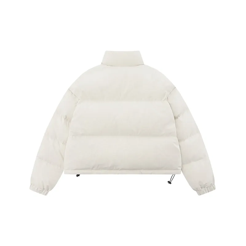 Fashionable Loose Quilted Jacket Women-5