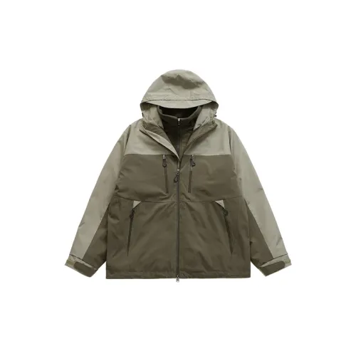 Windproof Zipper Hooded Jacket